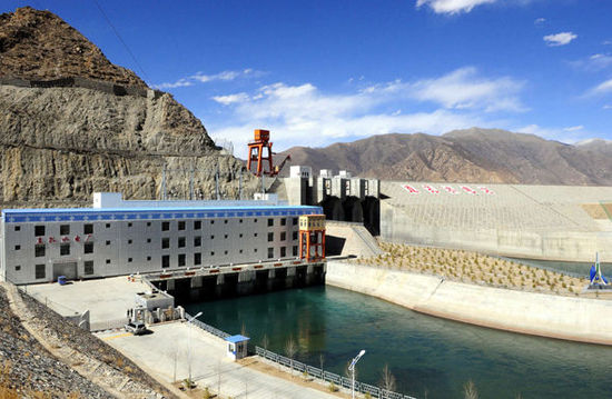 西藏直孔水电站-河北蓝天板业 高原彩钢板.JPG
